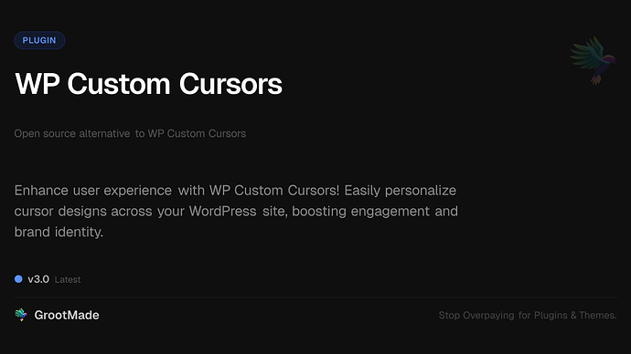 WP Custom Cursors