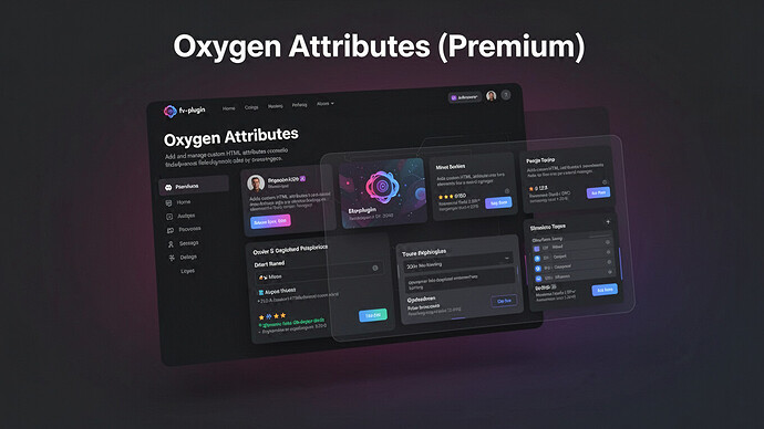 Oxygen Attributes (Premium)