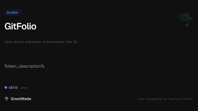 GitFolio