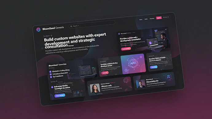 BloomSeed Genesis Theme