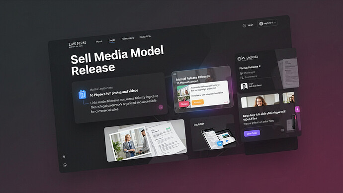 Sell Media Model Release