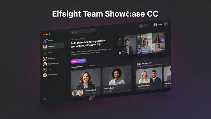 Elfsight Team Showcase CC