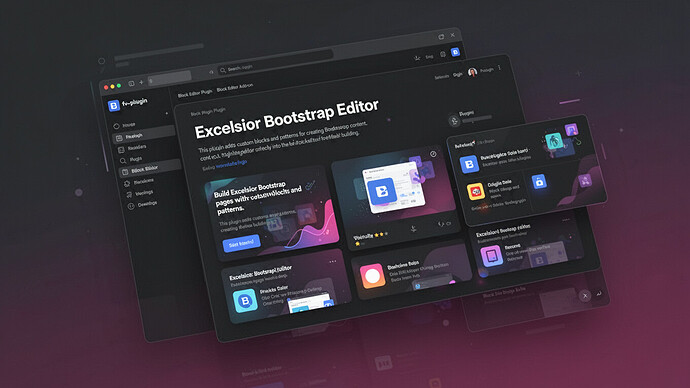 Excelsior Bootstrap Editor