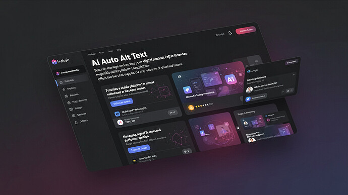 AI Auto Alt Text Generator