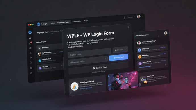 WPLF - WP Login Form