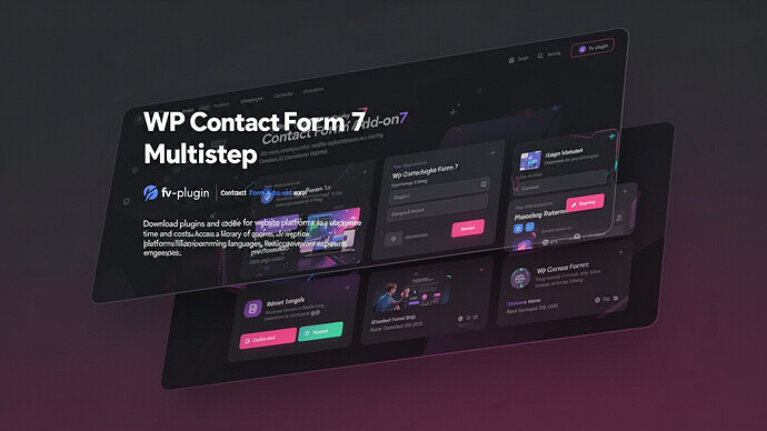 WP Contact Form 7 Multistep