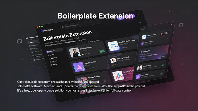 Boilerplate Extension