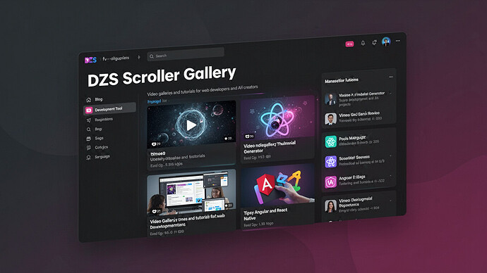 DZS Scroller Gallery