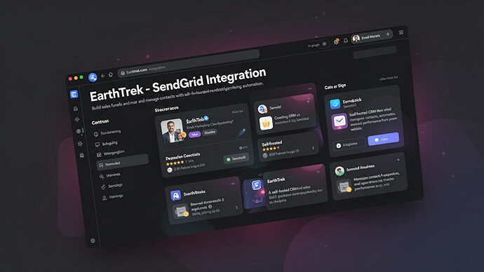 EarthTrek - SendGrid Integration