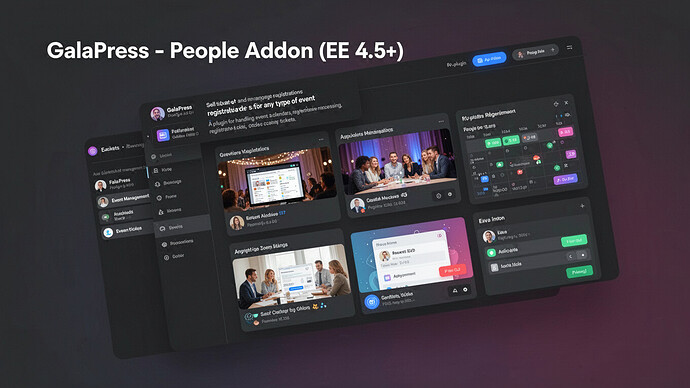 GalaPress - People Addon (EE 4.5+)