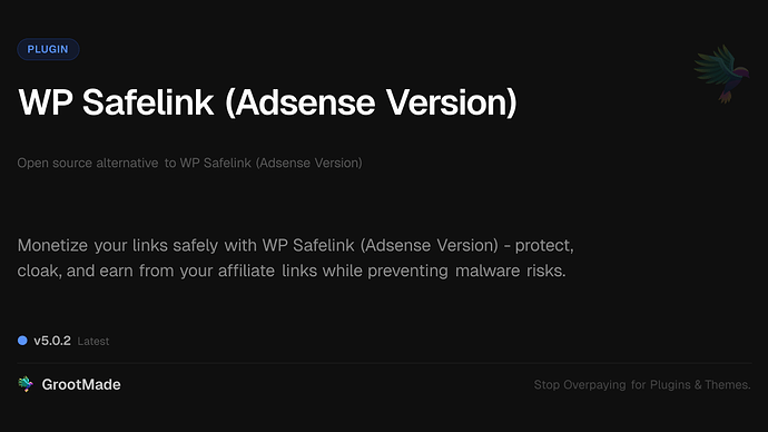 WP Safelink (Adsense Version)