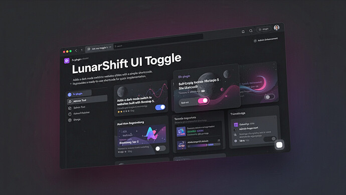LunarShift UI Toggle