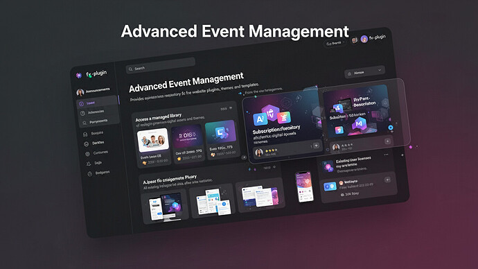 Advanced Event Management