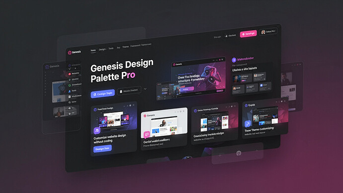 Genesis Design Palette Pro