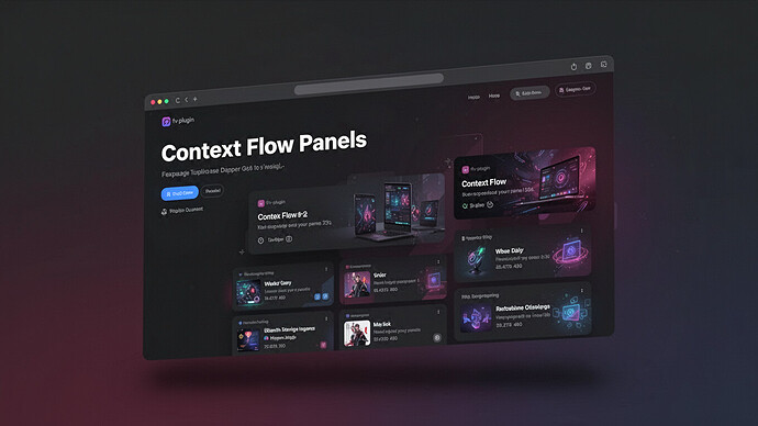 Context Flow Panels