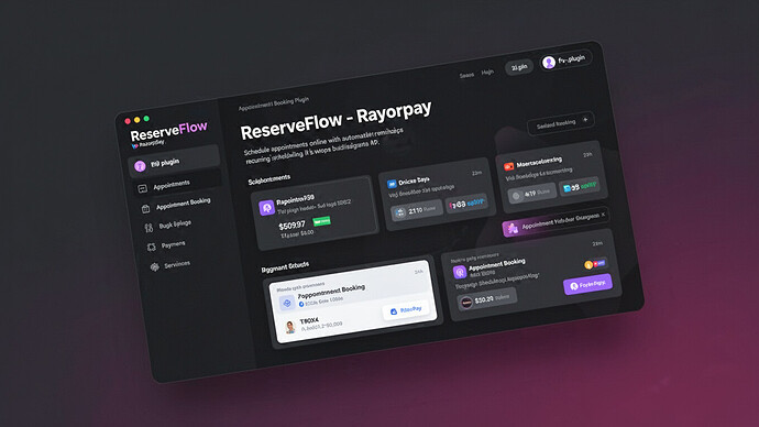 ReserveFlow - Payments Razorpay