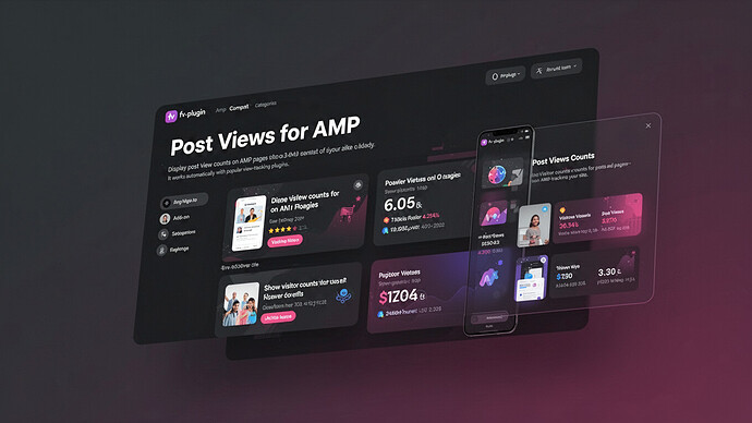 Post Views for AMP