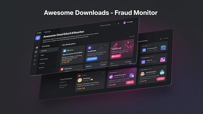 Awesome Downloads - Fraud Monitor