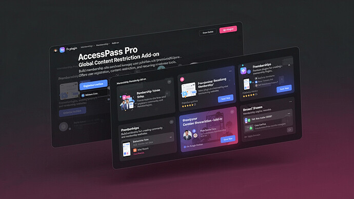 AccessPass Pro - Global Content Restriction Add-on