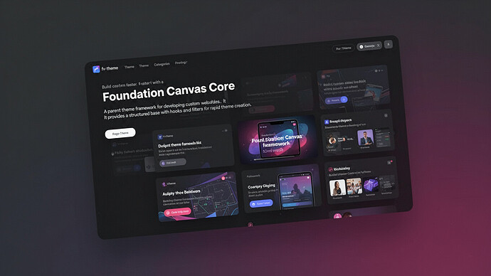 Foundation Canvas Core