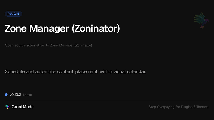 Zone Manager (Zoninator)