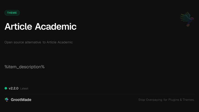 Article Academic