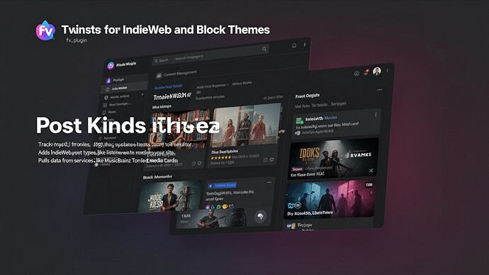 Post Kinds for IndieWeb and Block Themes