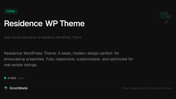 Residence WP Theme
