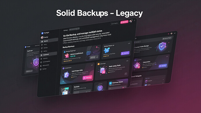 Solid Backups – Legacy