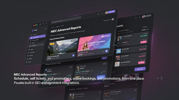 MEC Advanced Reports