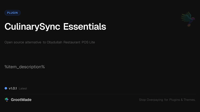 CulinarySync Essentials