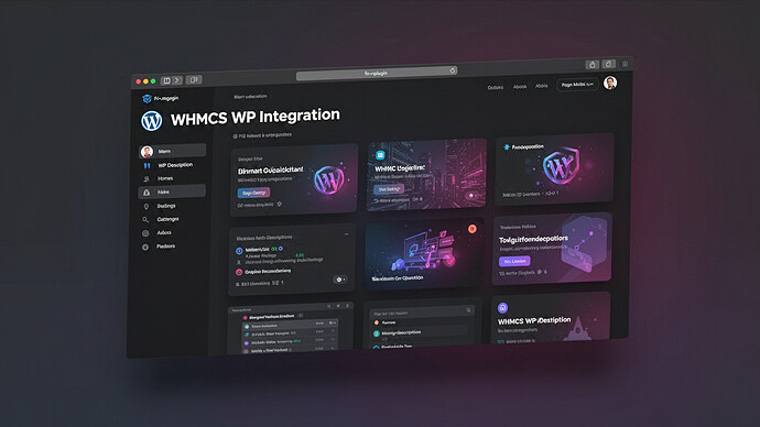 WHMCS WP Integration
