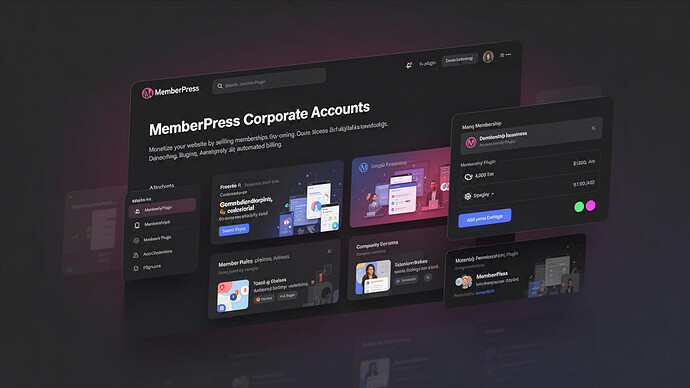MemberPress Corporate Accounts