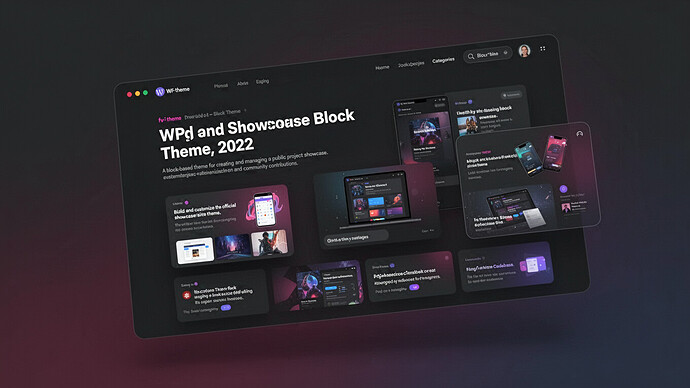 WP.org Showcase Block Theme, 2022