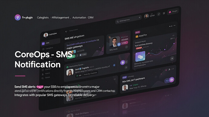 CoreOps - SMS Notification