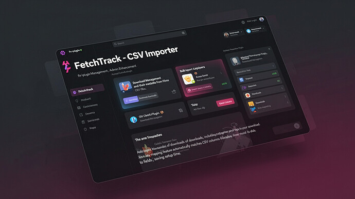 FetchTrack - CSV Importer