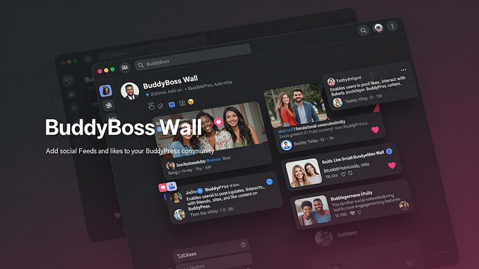 BuddyBoss Wall