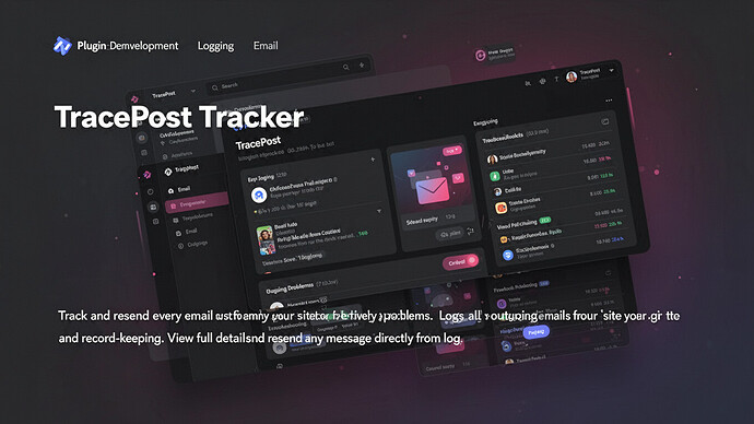 TracePost Tracker