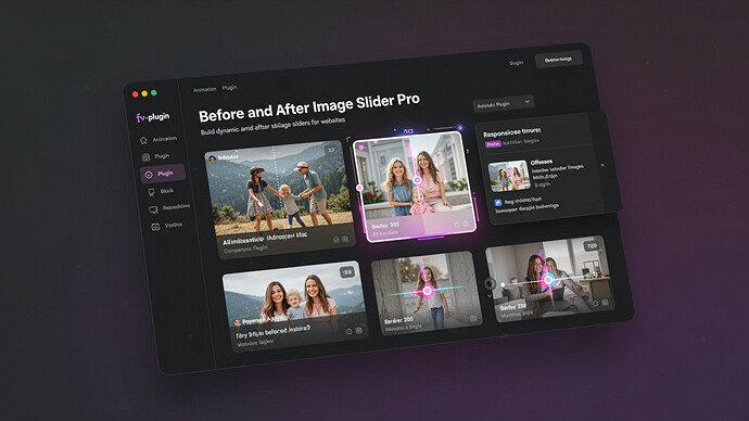 Before and After Image Slider Pro