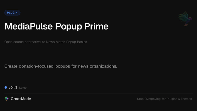 MediaPulse Popup Prime