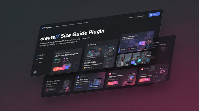 createIT Size Guide Plugin