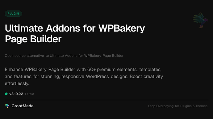 Ultimate Addons for WPBakery Page Builder