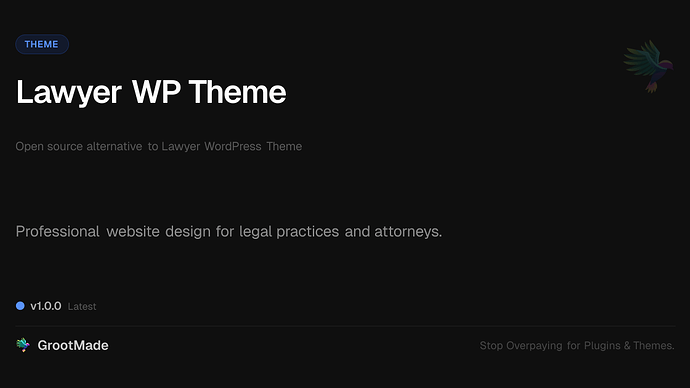 Lawyer WP Theme