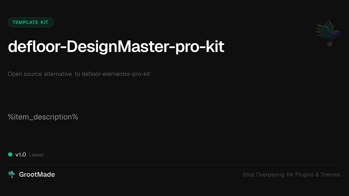 defloor-DesignMaster-pro-kit