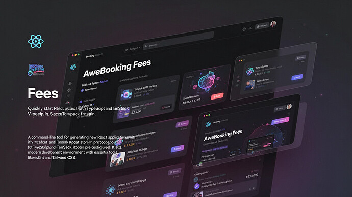 AweBooking Fees