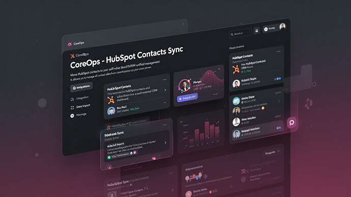CoreOps - HubSpot Contacts Sync