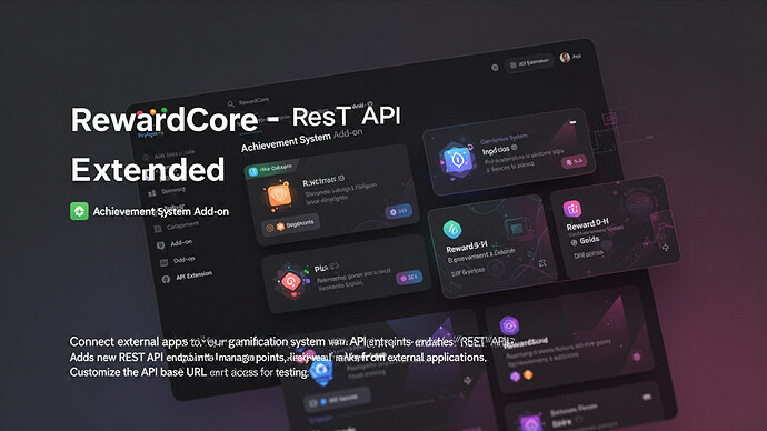 RewardCore - Rest API Extended