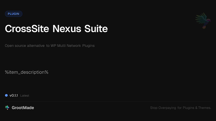 CrossSite Nexus Suite