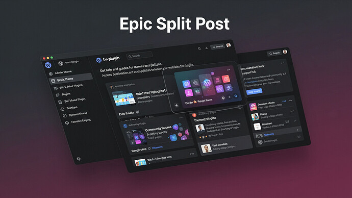 Epic Split Post