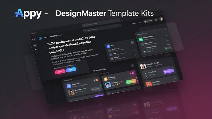 Appy - DesignMaster Template Kits